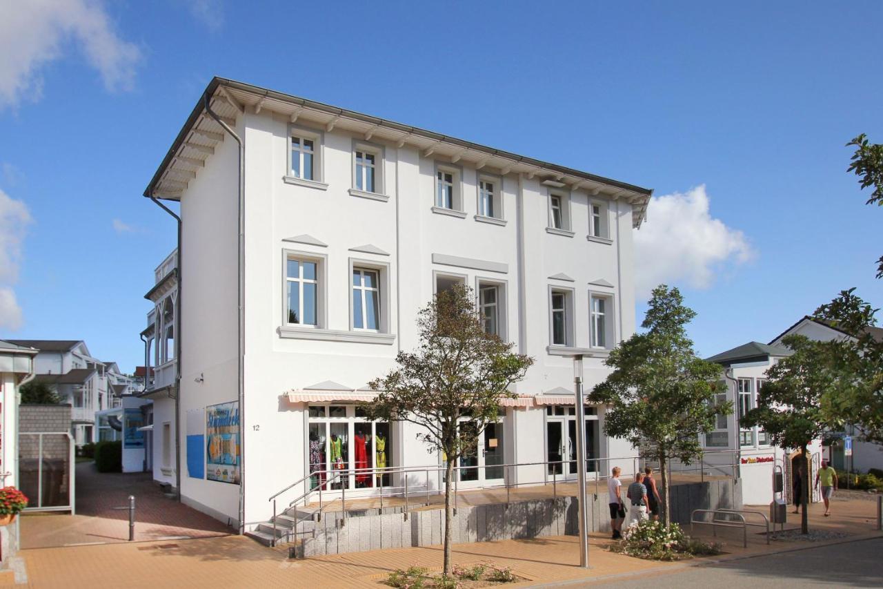 Balkon, Gratis Nutzung Vom Ahoi Erlebnisbad Und Sauna In Sellin - Residenz Strandeck Fewo01 غورين المظهر الخارجي الصورة