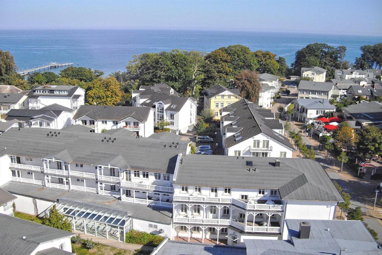 Balkon, Gratis Nutzung Vom Ahoi Erlebnisbad Und Sauna In Sellin - Residenz Strandeck Fewo01 غورين المظهر الخارجي الصورة